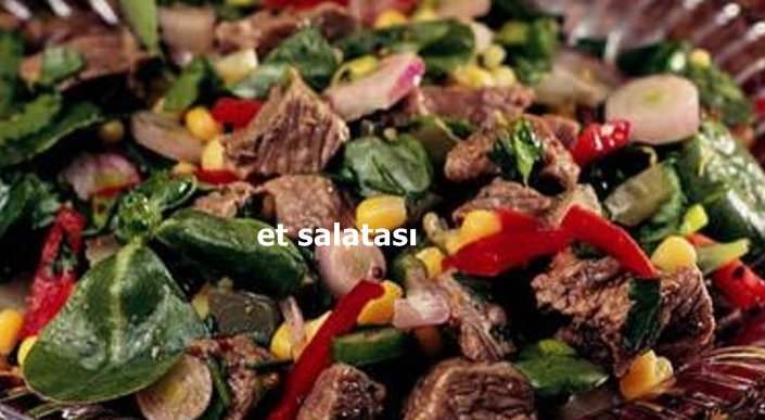 Et Salatası Tarifi İyi Yemek Tarifleri